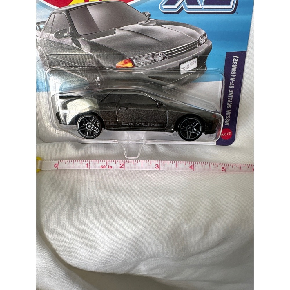 Hot Wheels XL Nissan Skyline GT-R BNR32 Dark Gray Metallic 1:24 Scale JKL02 4/24 - Picture 3 of 6